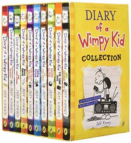 Book Wimpy Kid 10x set 2017