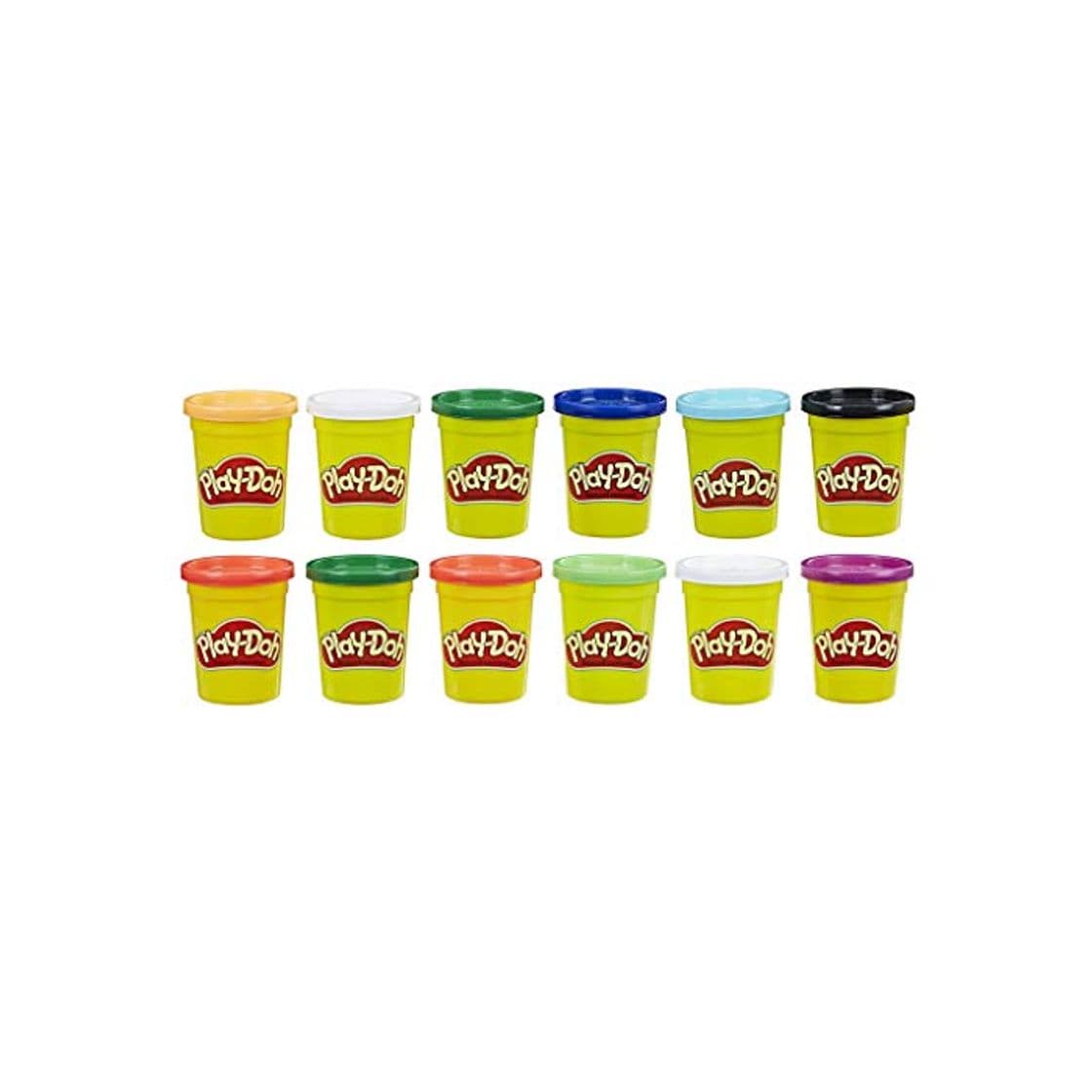 Producto Play-Doh - Pack 12 Botes Colores Frios