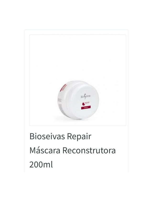 Producto Máscara para cabelos secos e estragados