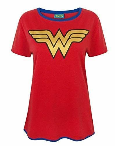 Place Wonder Woman Metallic Logo Women's T-Shirt