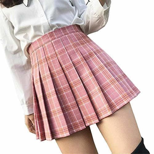 Producto CCBBFemale Plaid Pleated Skirt