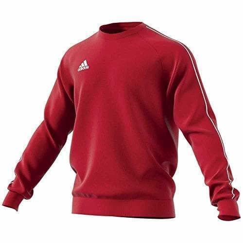 Fitness Adidas Core18 Sw Top Sudadera, Hombre, Rojo