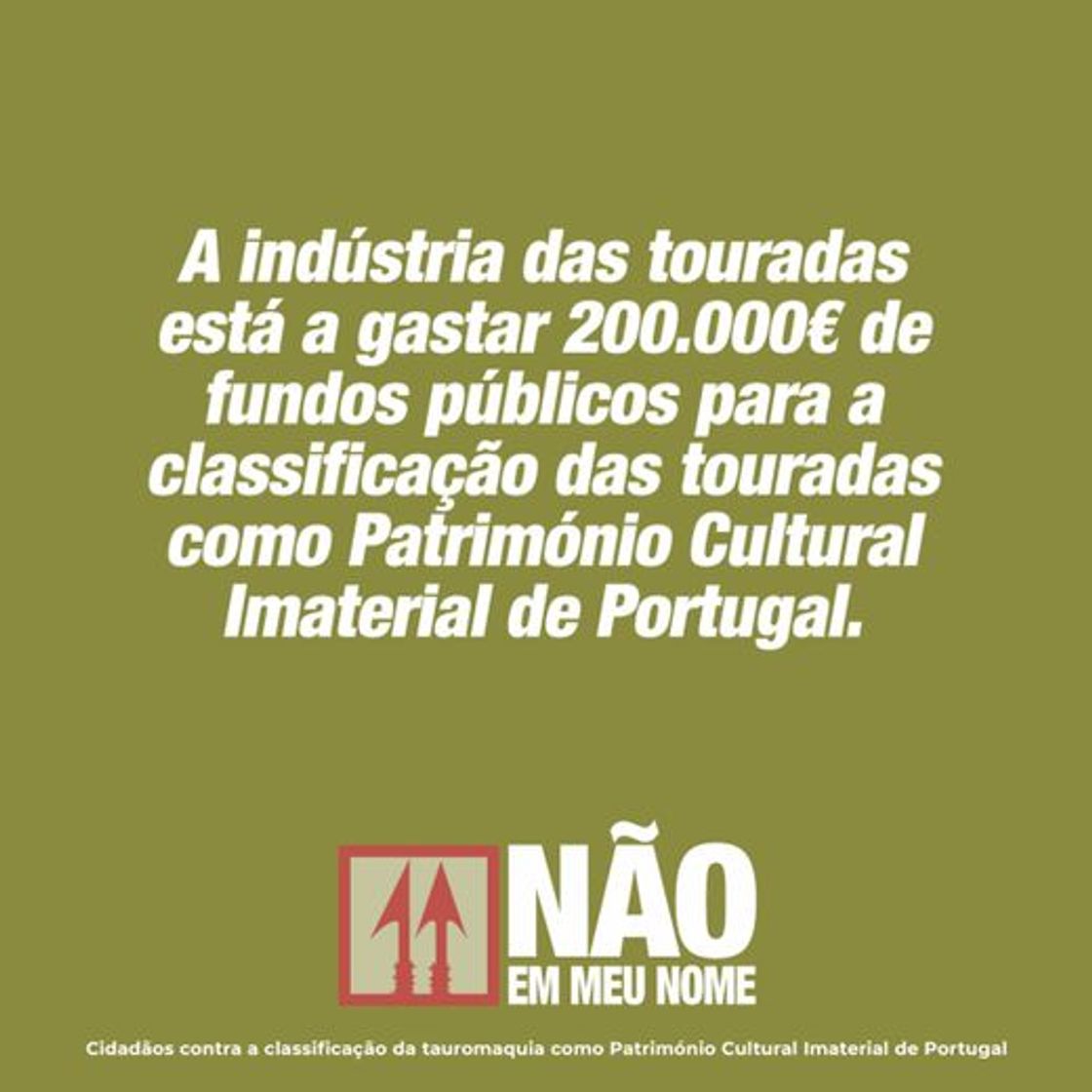 Fashion Contra classificação da tauromaquia como Património Cultural