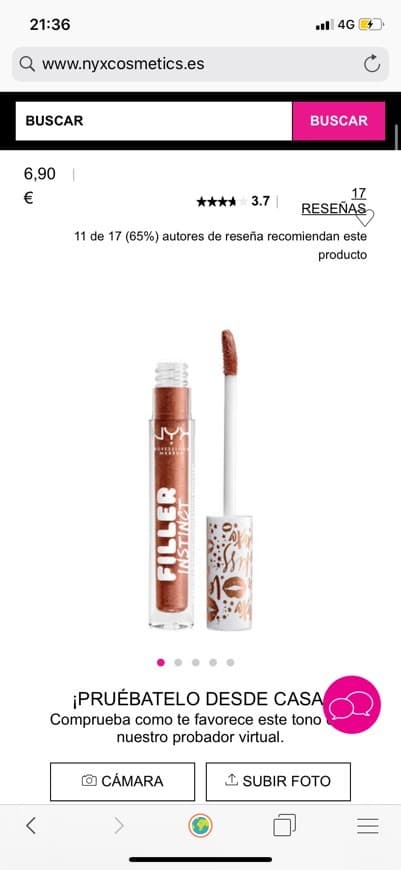 Producto FILLER INSTINCT