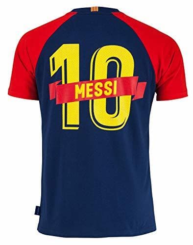 Place Fc Barcelone Camiseta de algodón Lionel Messi Barca