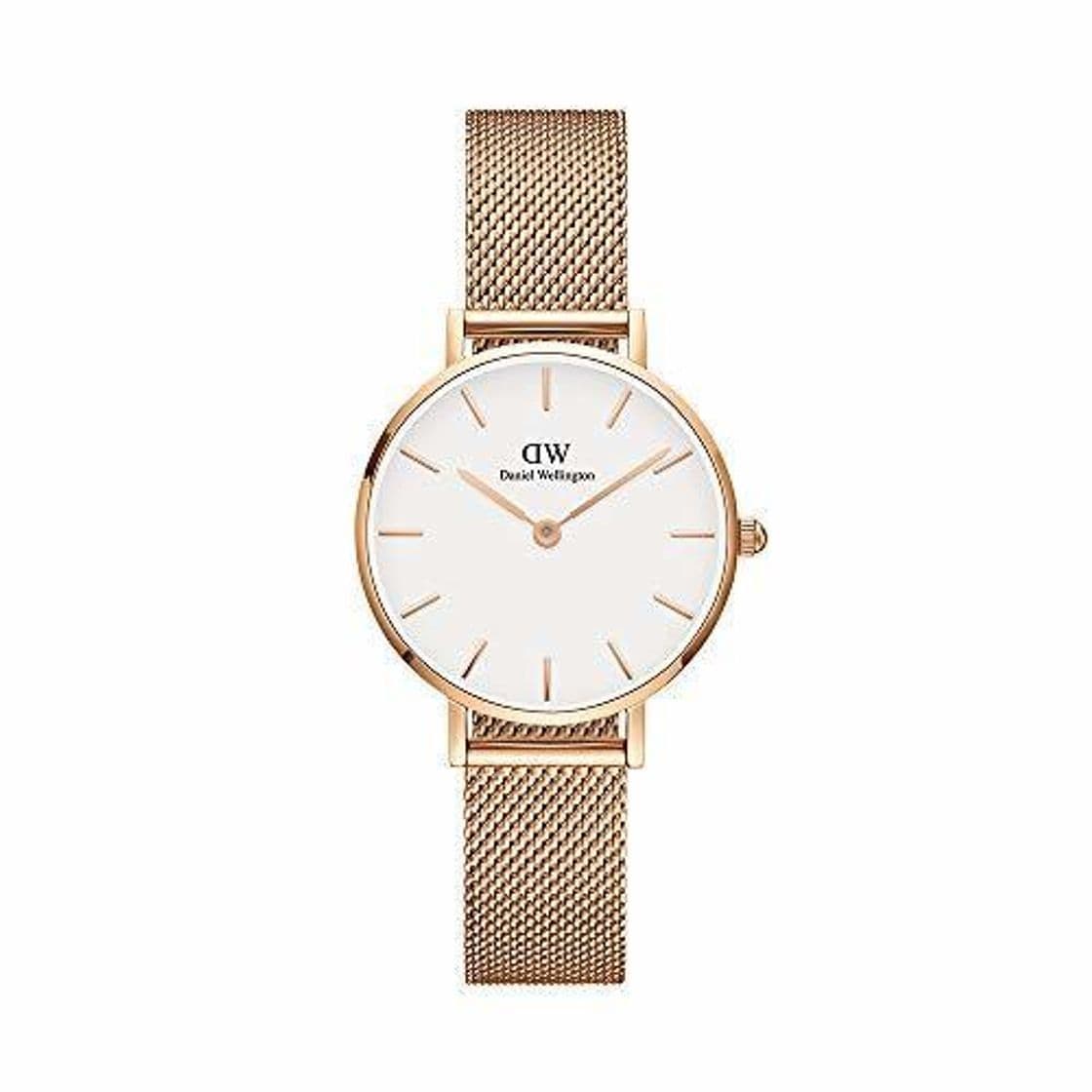 Moda Daniel Wellington Reloj Analógico para Mujer de Cuarzo con Correa en Acero