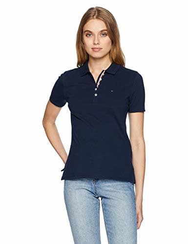 Moda Tommy Hilfiger Original Basic Polo, Azul