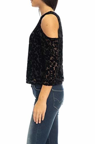 Moda YES-ZEE Blusa de Manga Larga para Mujer