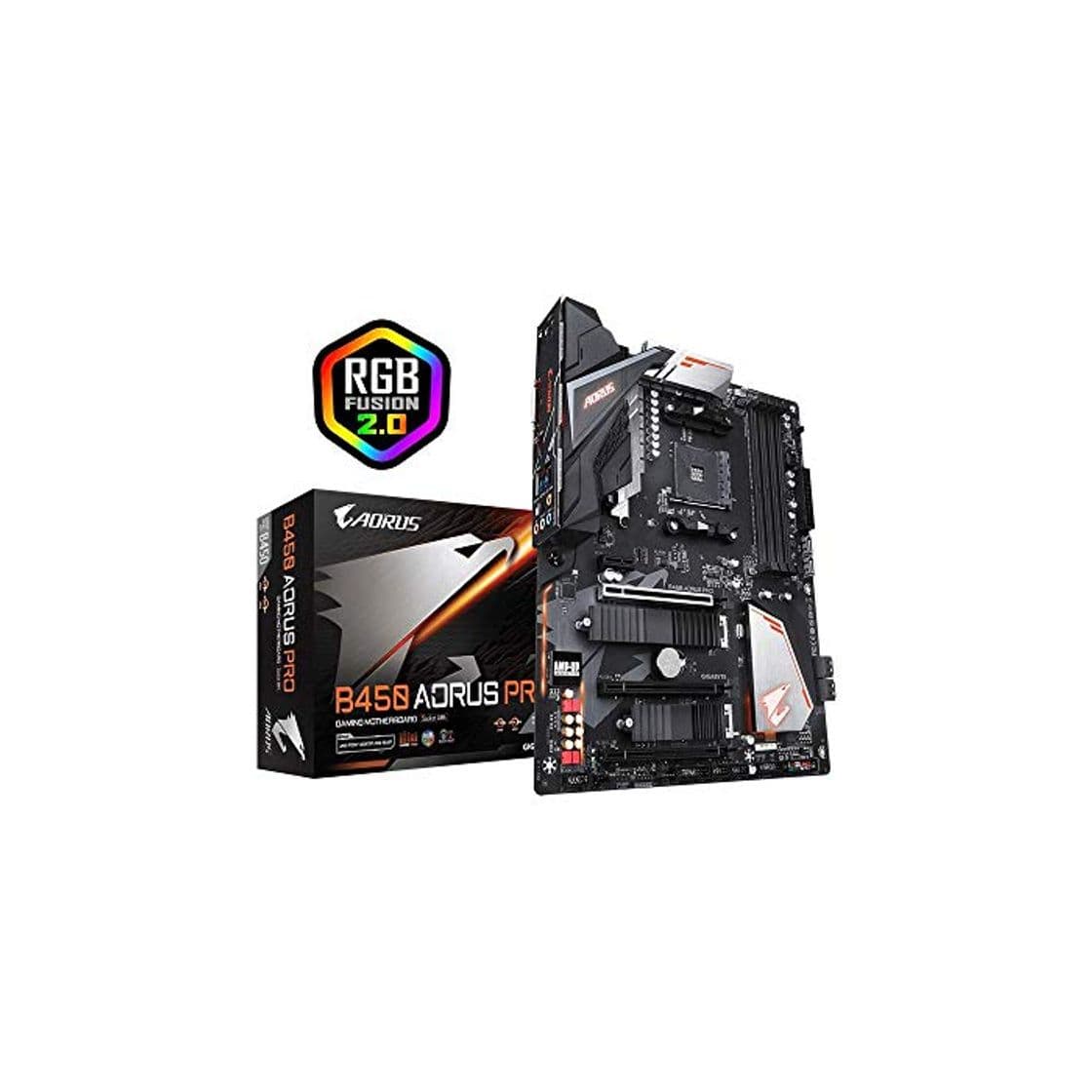 Electrónica Gigabyte B450 -  Placa base AORUS Pro Socket AM4