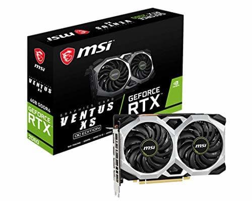 Electrónica MSI GeForce RTX 2060 Ventus XS 6G OC