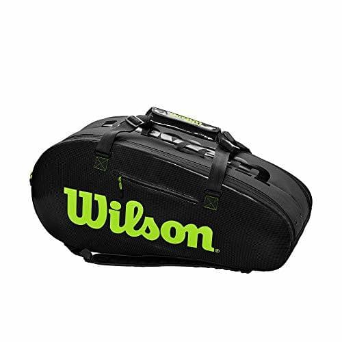 Fitness Wilson Super Tour 2 Comp Large Racket Bag Black