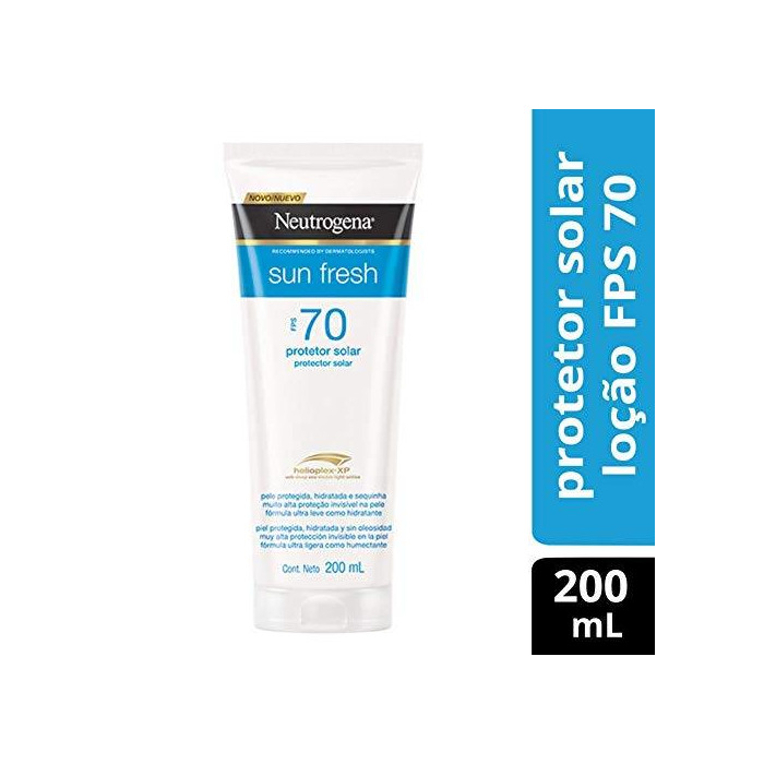 Product Protetor Solar Neutrogena Sun Fresh FPS 70