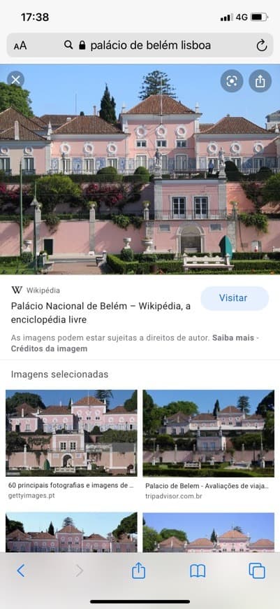 Lugar Palacio de Belém