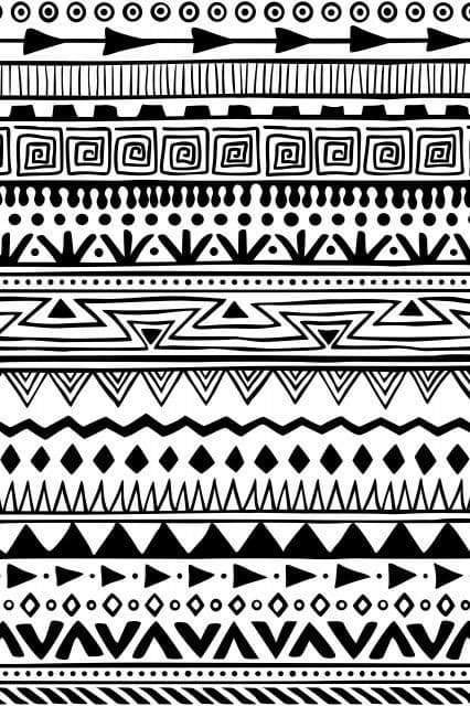 Moda Padrão Tribal