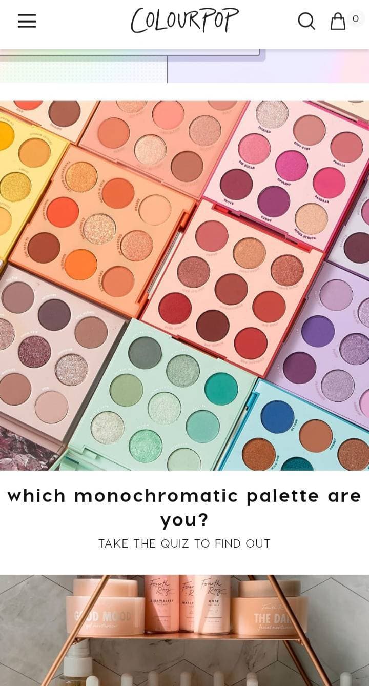 Moda ColourPop Cosmetics