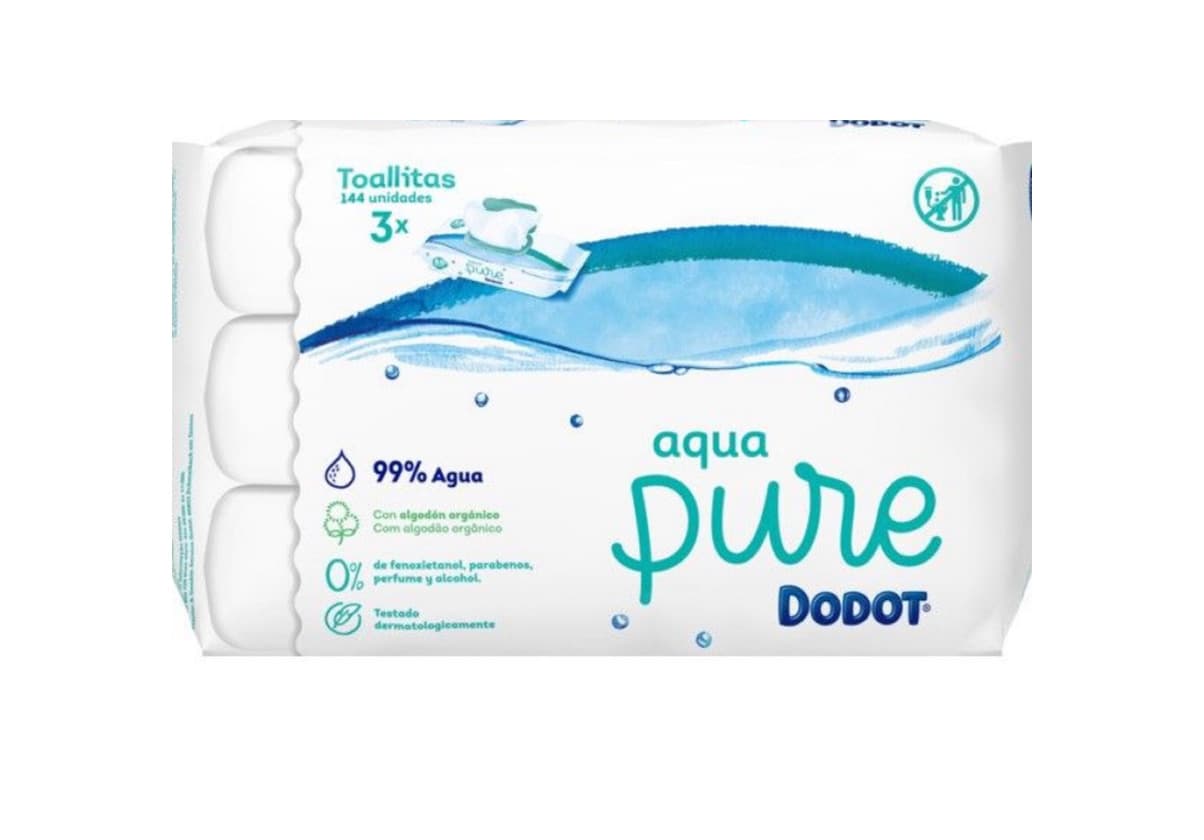 Producto Toalhitas -Dodot Aqua pure