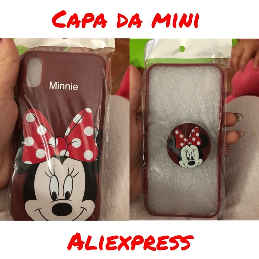 Fashion Capa iPhone mini com anel 