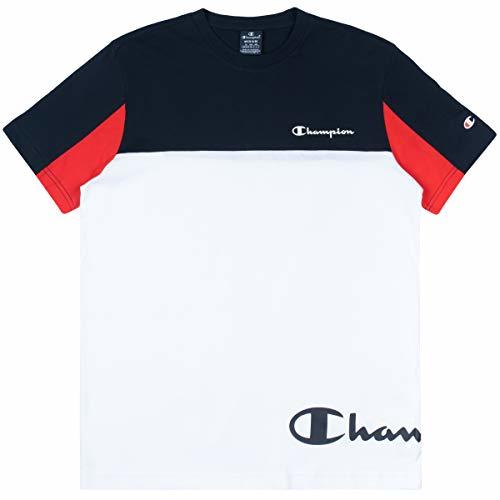 Moda Champion Men T-Shirt Crewneck 213469, Größe:XL, Farbe:weiß