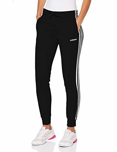 Fitness adidas W E 3s Pant Pantalones Deportivos, Mujer, Negro