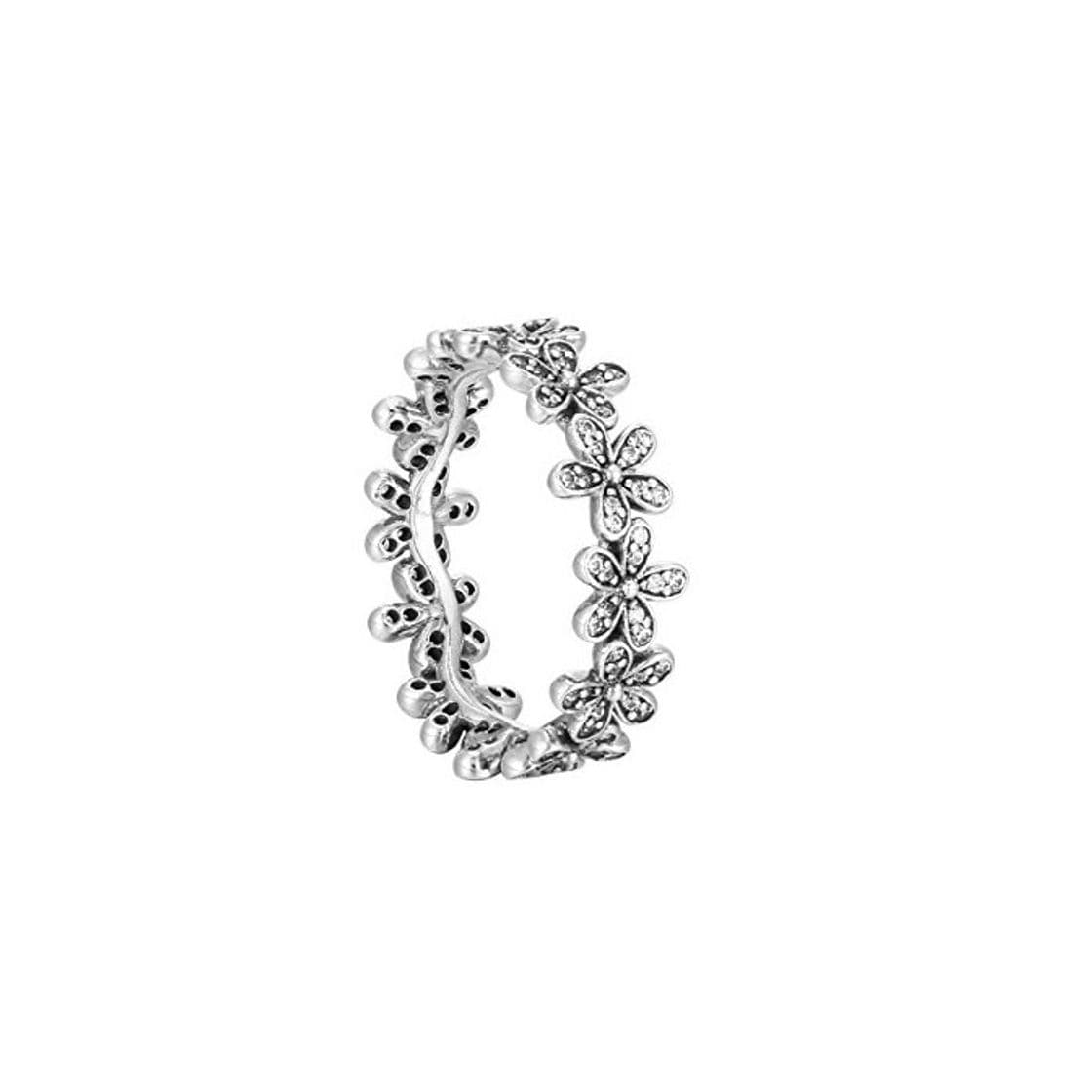 Fashion Pandora 190934CZ - Anillo de plata 925 para mujer con tira de