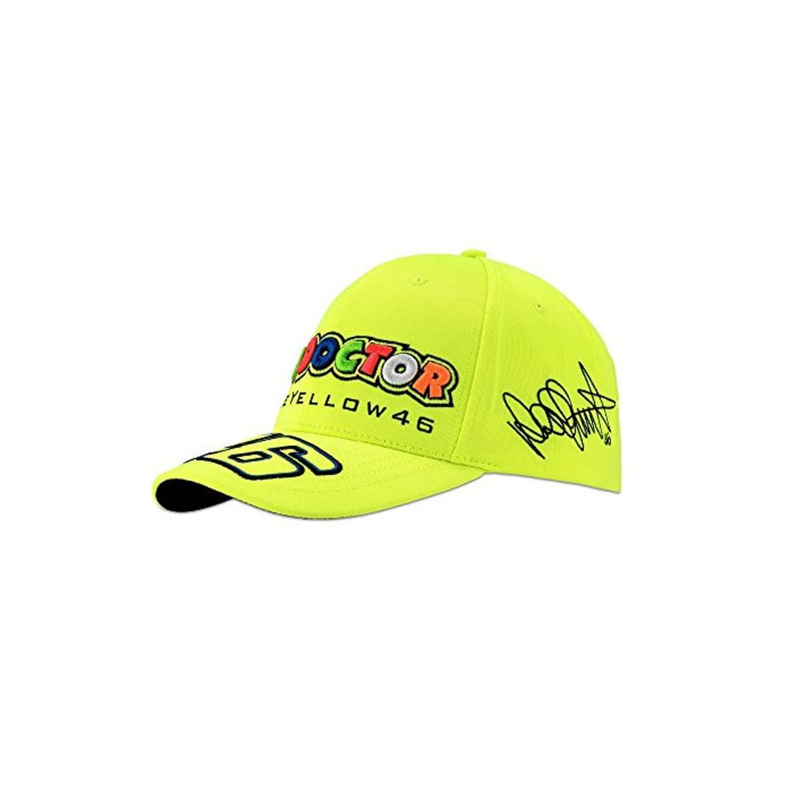 Product VR46 VR|46 Valentino Rossi Mujer Hombre Gorra De Béisbol – The Doctor – Vale Yellow – Gorra – Neon Amarillo