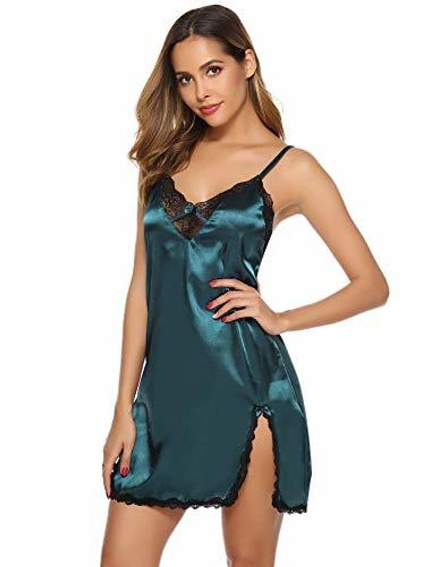 Product Aibrou Camisón Mujer Sexy Algodón