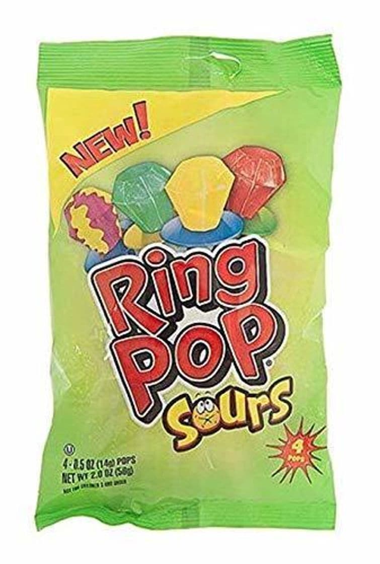 Lugar Bazooka Ring Pops Sours