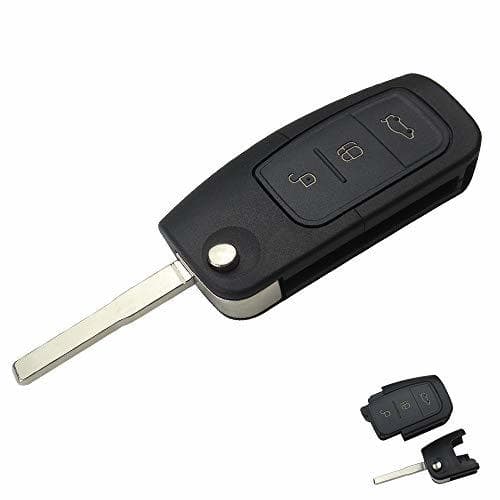 Electronic MYJHFlip Key Folding Modified Sin Cortar Car Blank Key Shell Remote Fob