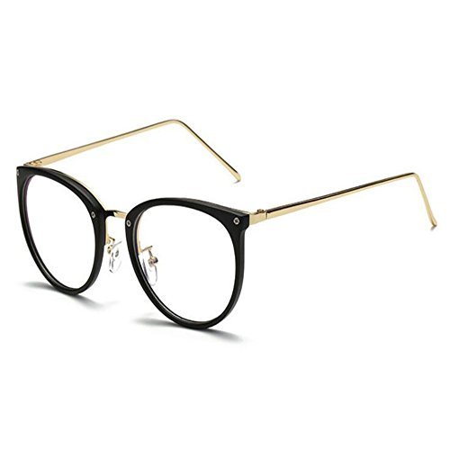 Moda Hzjundasi Computadora Gafas Luz azul Filtrar Vintage Lente clara Lector Hombres/Mujer Anti-fatiga