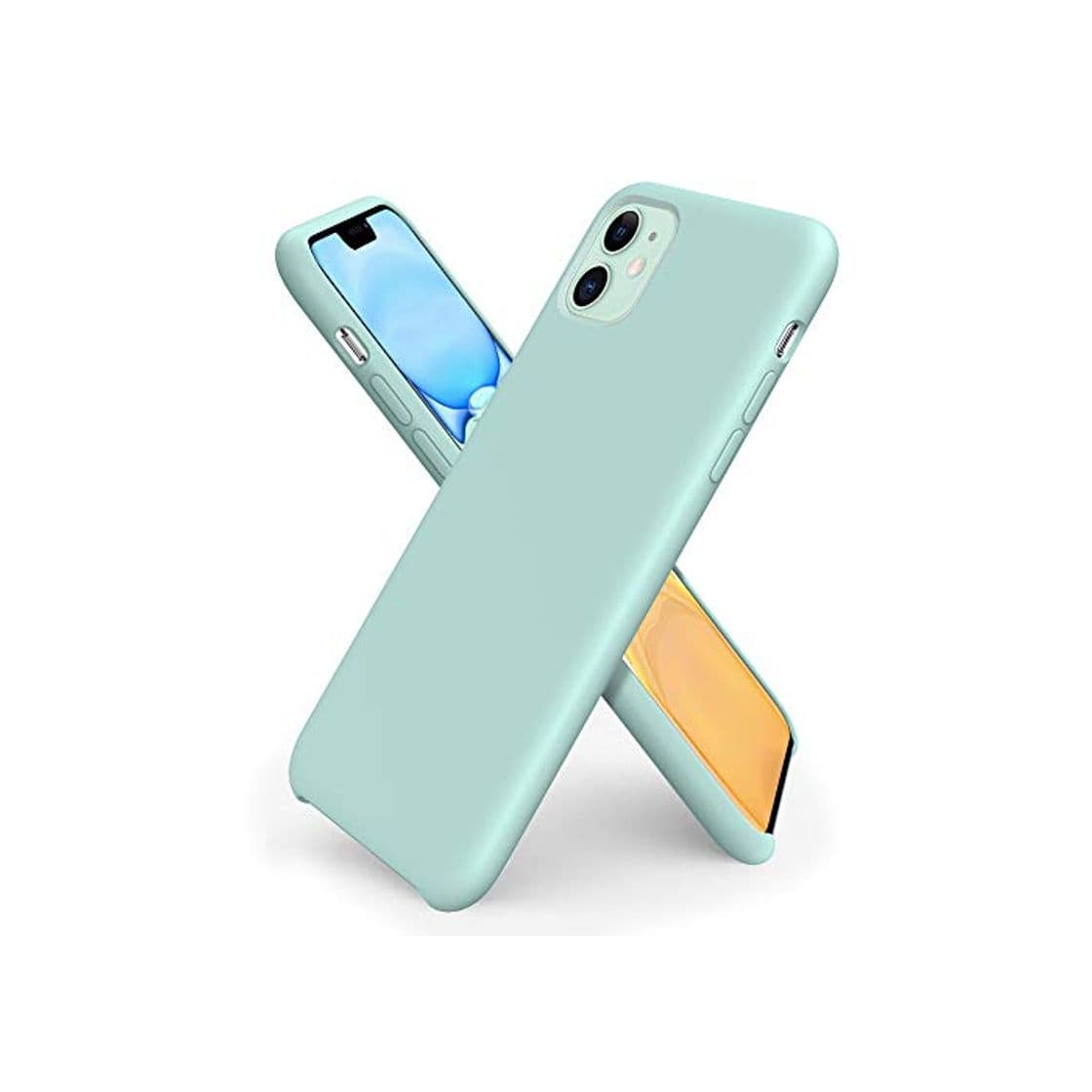 Producto ORNARTO Funda Silicone Case para iPhone 11, Carcasa de Silicona Líquida Suave