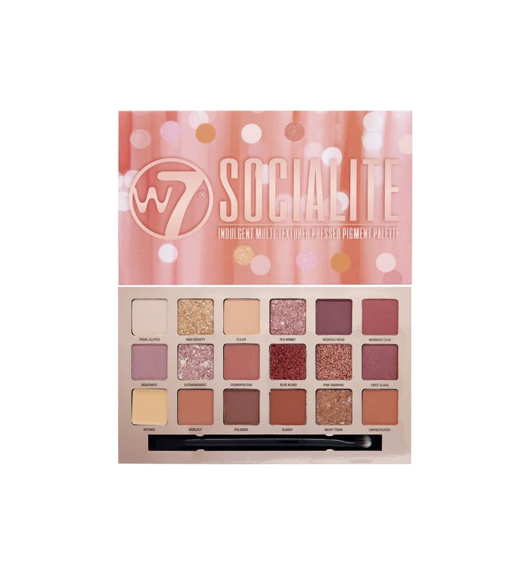 Product Paleta de sombras W7 Socialite