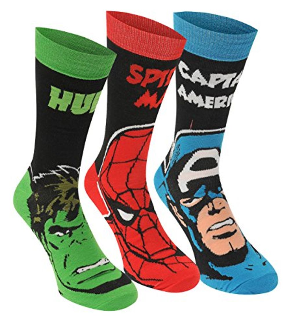 Fashion Marvel Calcetines para hombre