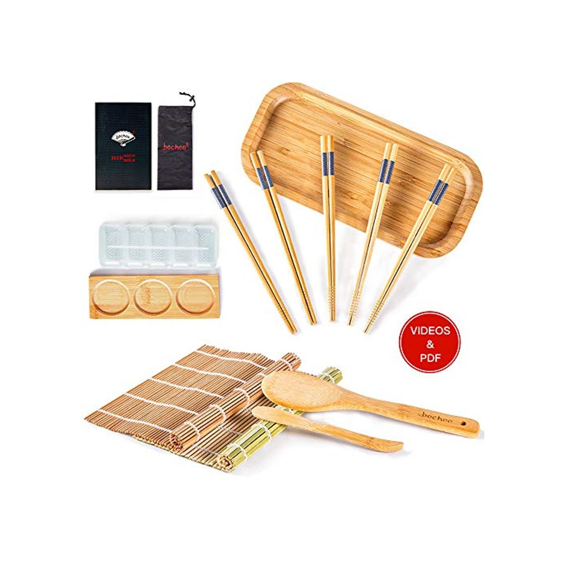 Product Bochee Juego de Sushi 14 Pcs