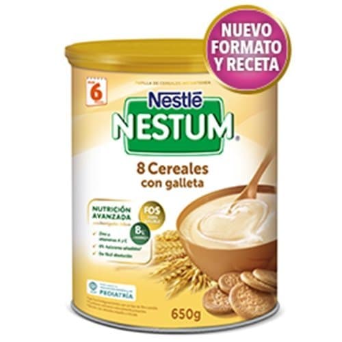 Beauty NESTUM papilla 8 Cereales con Galleta