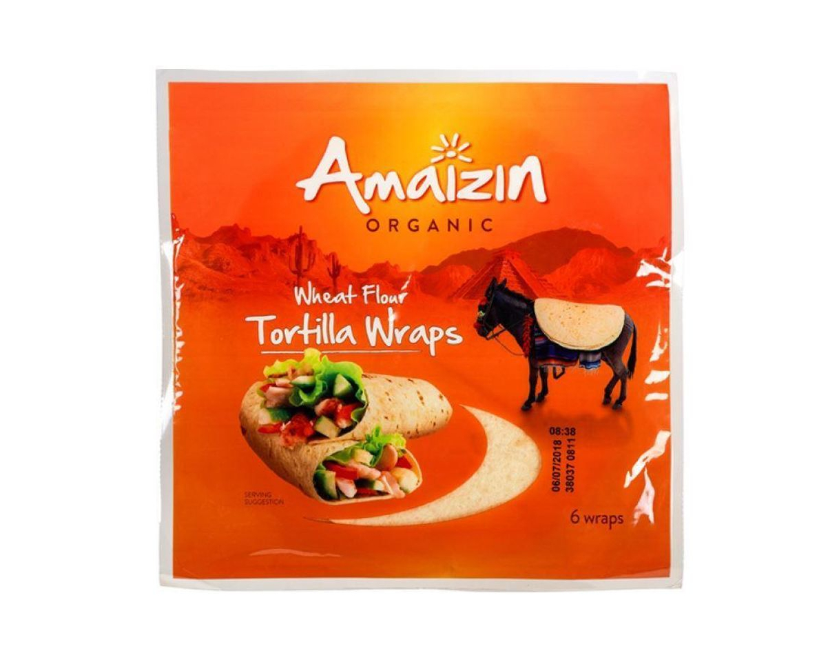 Producto Amaizin Wheat Flour Tortilla Wraps