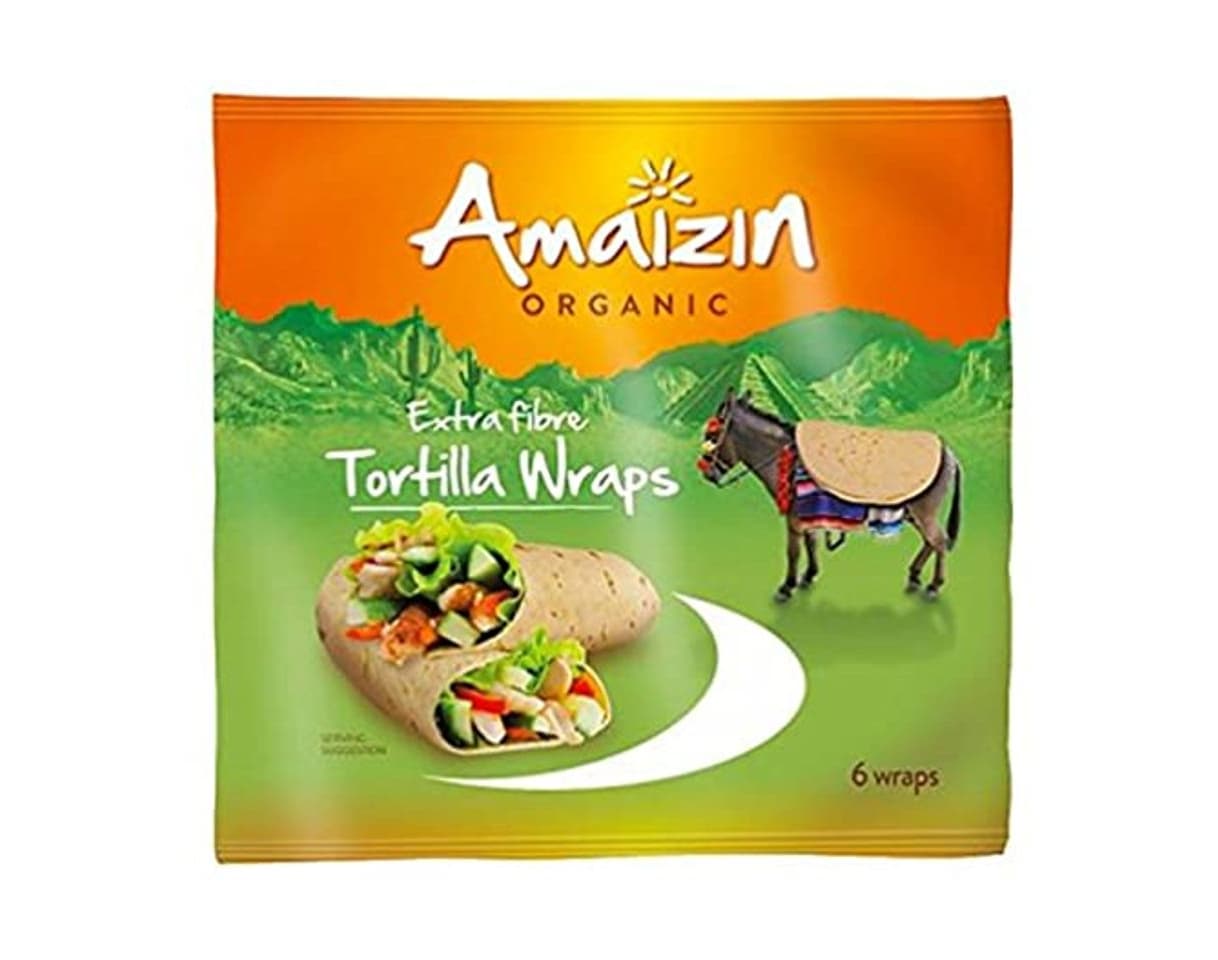 Producto Amaizin Extra Fibre Tortilla Wraps