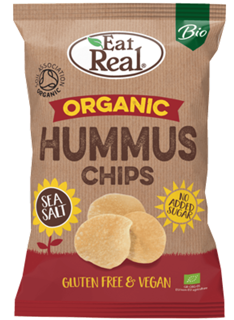 Producto Sea Salt Organic Hummus Chips