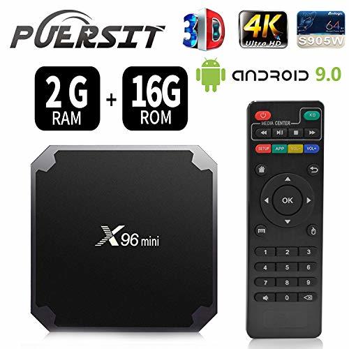 Electronic Android 9.0 RAM 2G+16G ROM TV Box X96 Mini Amlogic S905W Quad