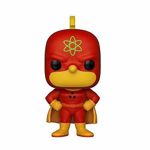 Game Funko- Pop Vinilo: Simpsons S2: Homer-Radioactive Man Figura Coleccionable, Multicolor