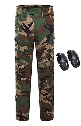 Place haoYK Military Combat Paintball BDU Pantalones tácticos Multi Camo Airsoft Pants Pantalones