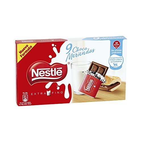 Product NESTLÉ EXTRAFINO Choco Meriendas Chocolate con Leche 180g