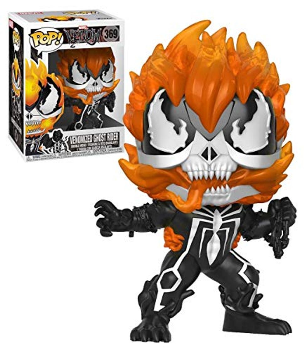 Juego Marvel Funko Pop Venom Venomized Ghost Rider #369 Vinyl Figure Featuring Special