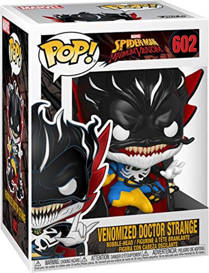 Game Funko- Pop Marvel: MAX Venom-Doctor Strange Figura Coleccionable, Multicolor