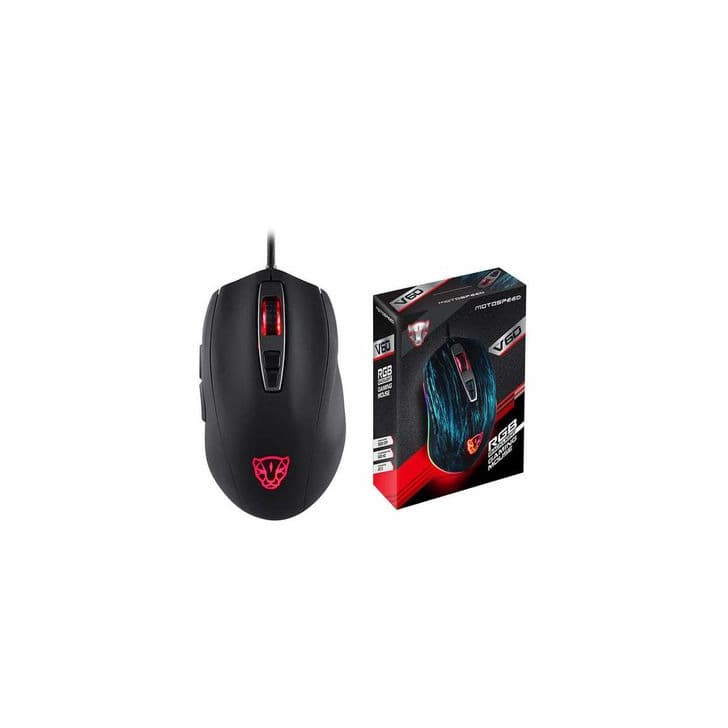 Producto Motospeed V60 RGB Macro 5000 DPI Mouse