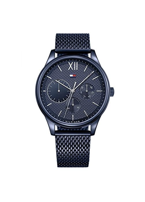 Fashion Tommy Hilfiger Reloj Multiesfera para Hombre de Cuarzo con Correa en Acero