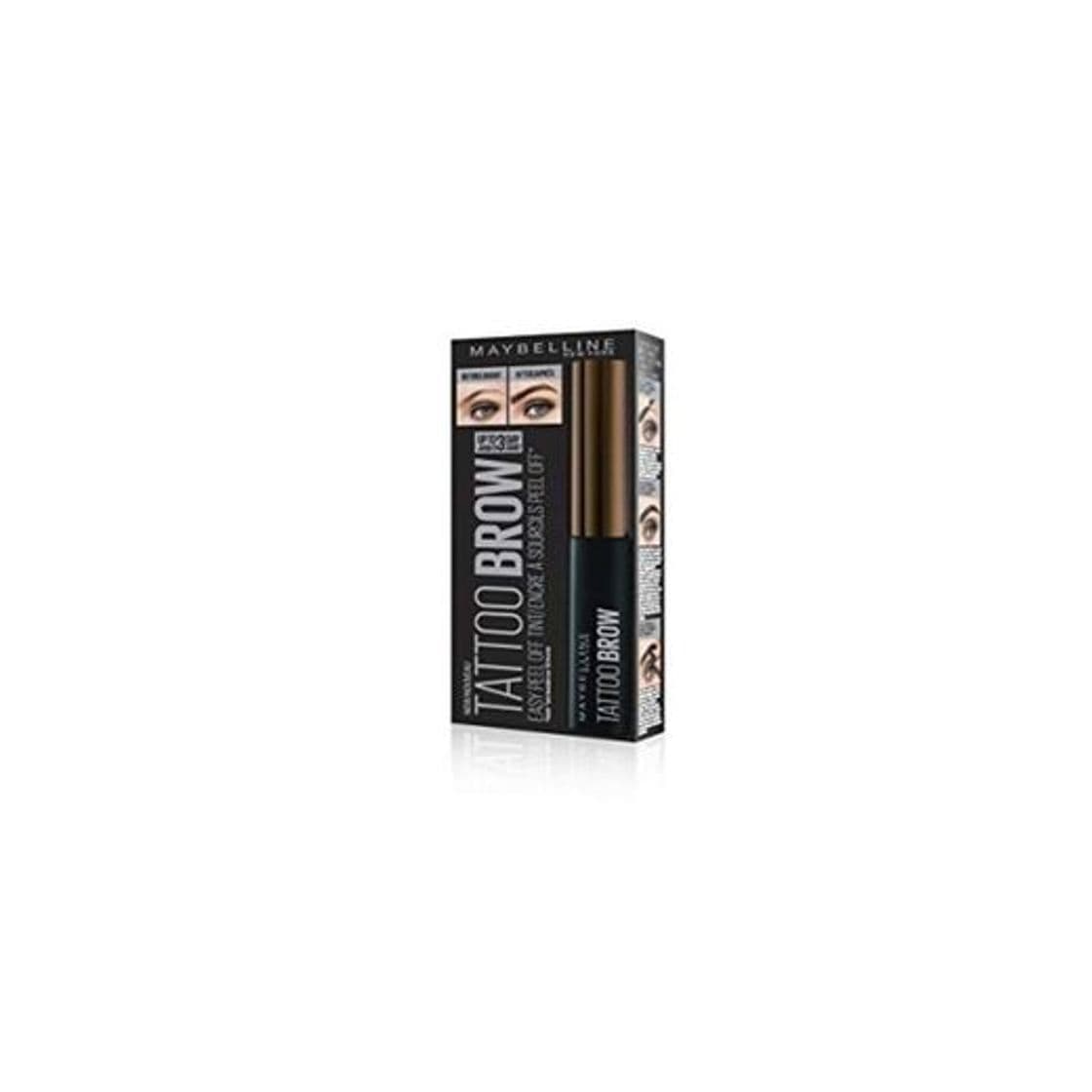 Beauty Tinte para Cejas Castañas Brow Tattoo Gel, de Maybelline