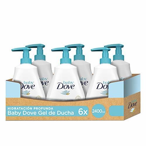 Beauty Baby Dove Gel De Baño Hidratación Profunda - Pack de 6 x