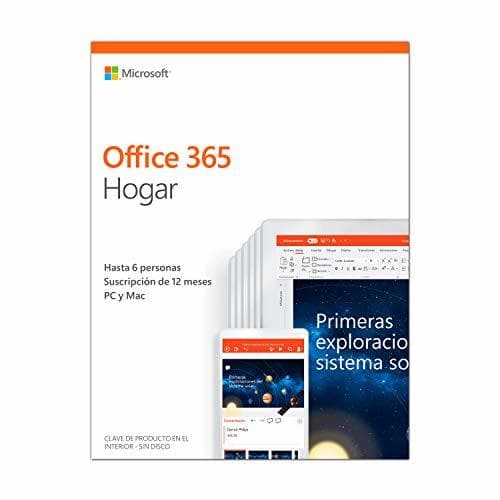 Lugar Microsoft Office 365 Hogar - Software para PC y Mac