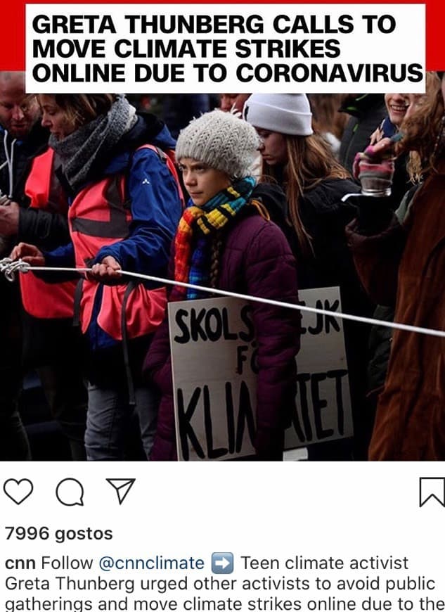 Place Greta Thunberg