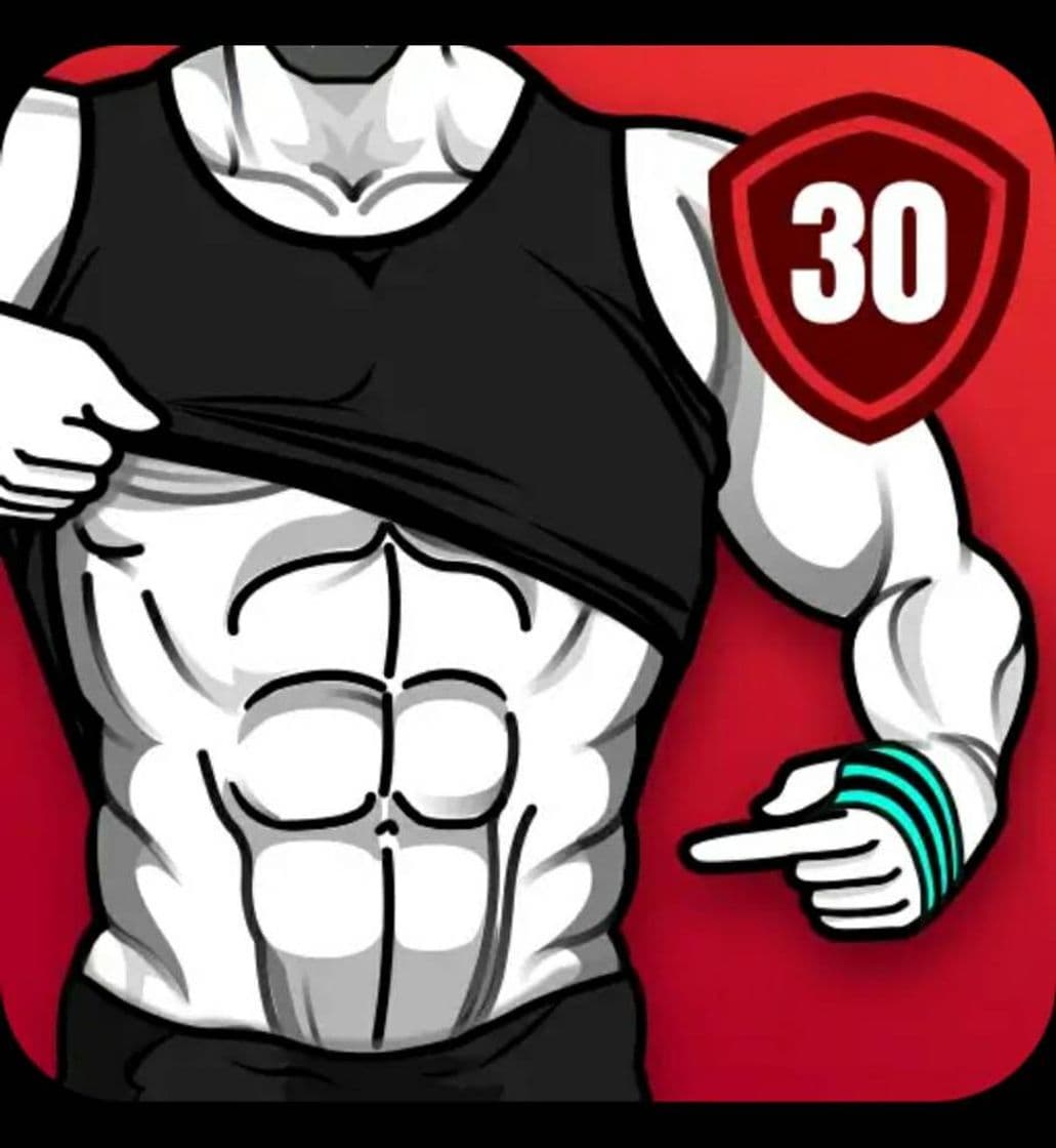 App Barriga tanquinho em 30 dias-treino abdominal